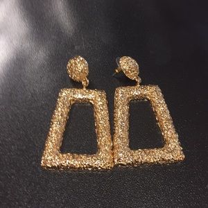 Door knocker earrings